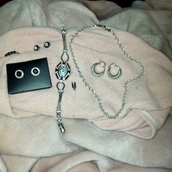 Black And Silver Jewelry