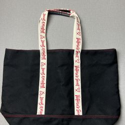 Victoria’s Secret TOTE BAG Canvas Black Zip