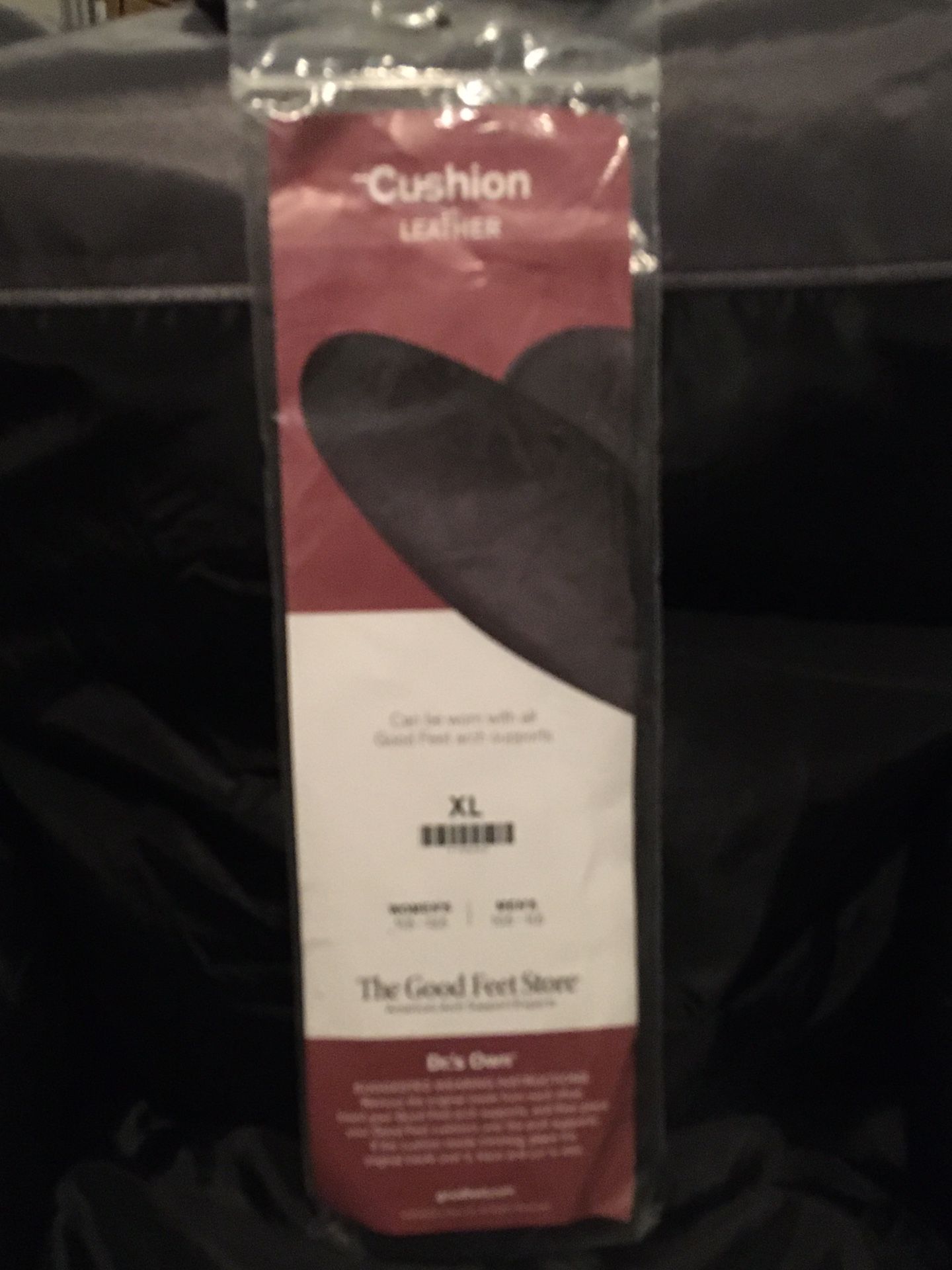 Good Feet Leather Cushion Insoles & Cleffy