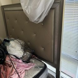 Queen Bed Headboard/frame Set