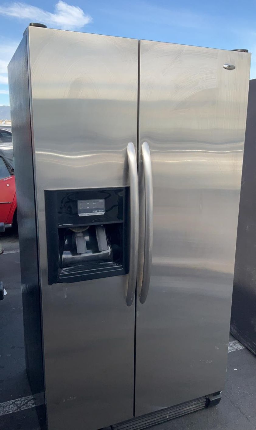 Amana Side-by-Side Stainless Steel Refrigerator