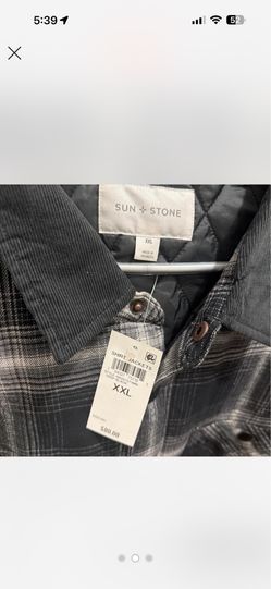 Sun + Stone Flannel Men’s Size XXL