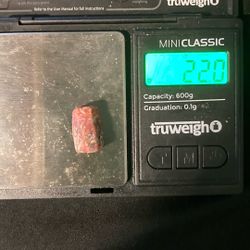 22 Carat Uncut Ruby 