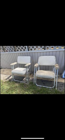 Boat Seats Or Beach Chairs