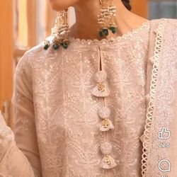 Pakistani embroidered dress