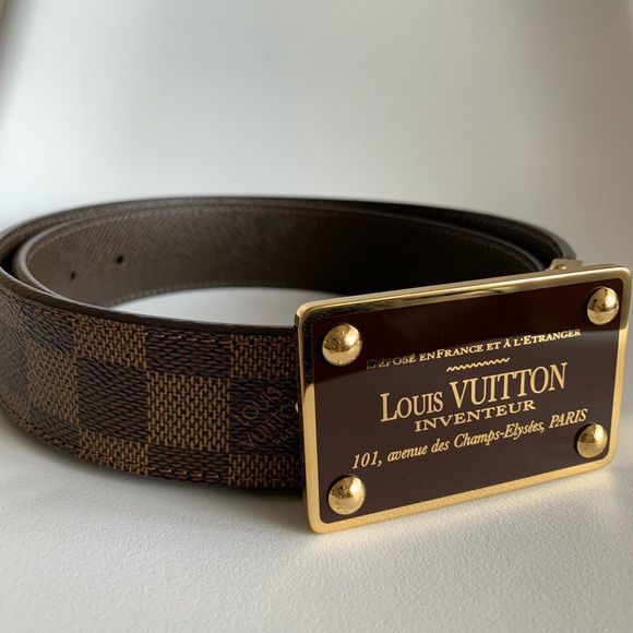 Louis Vuitton Bag And Belt For Sale