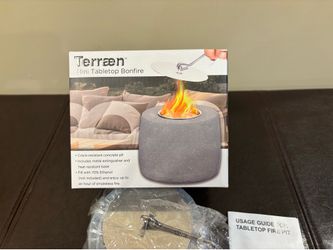 Terraen mini table top bonfire.