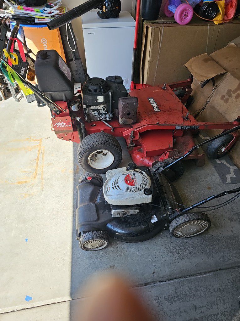 2 Mowers For Sale 