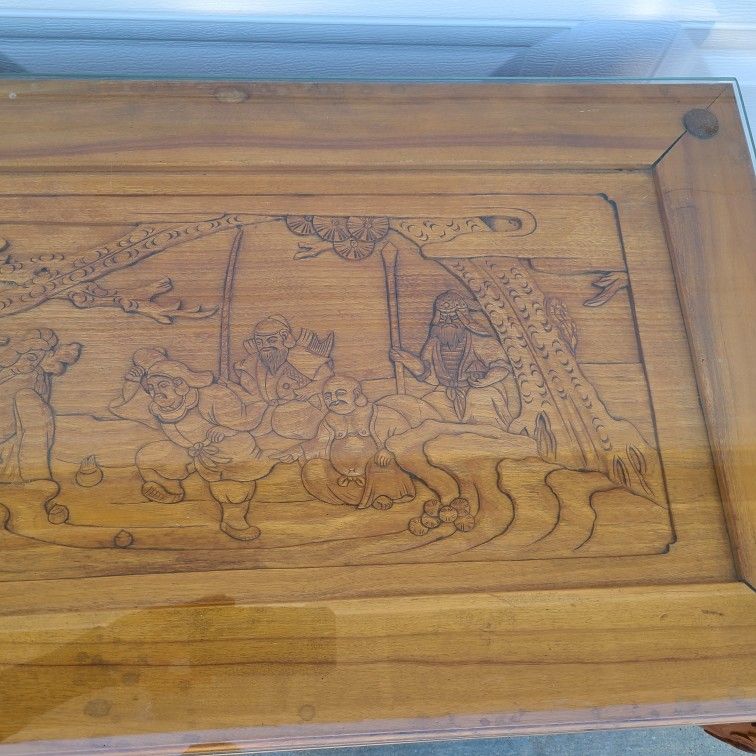 Vintage Carved Table