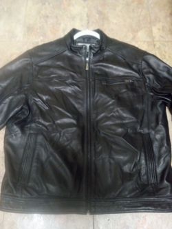 Boston Harbour Leather Jacketh