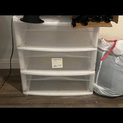 3 Drawer Plastic Organizer 