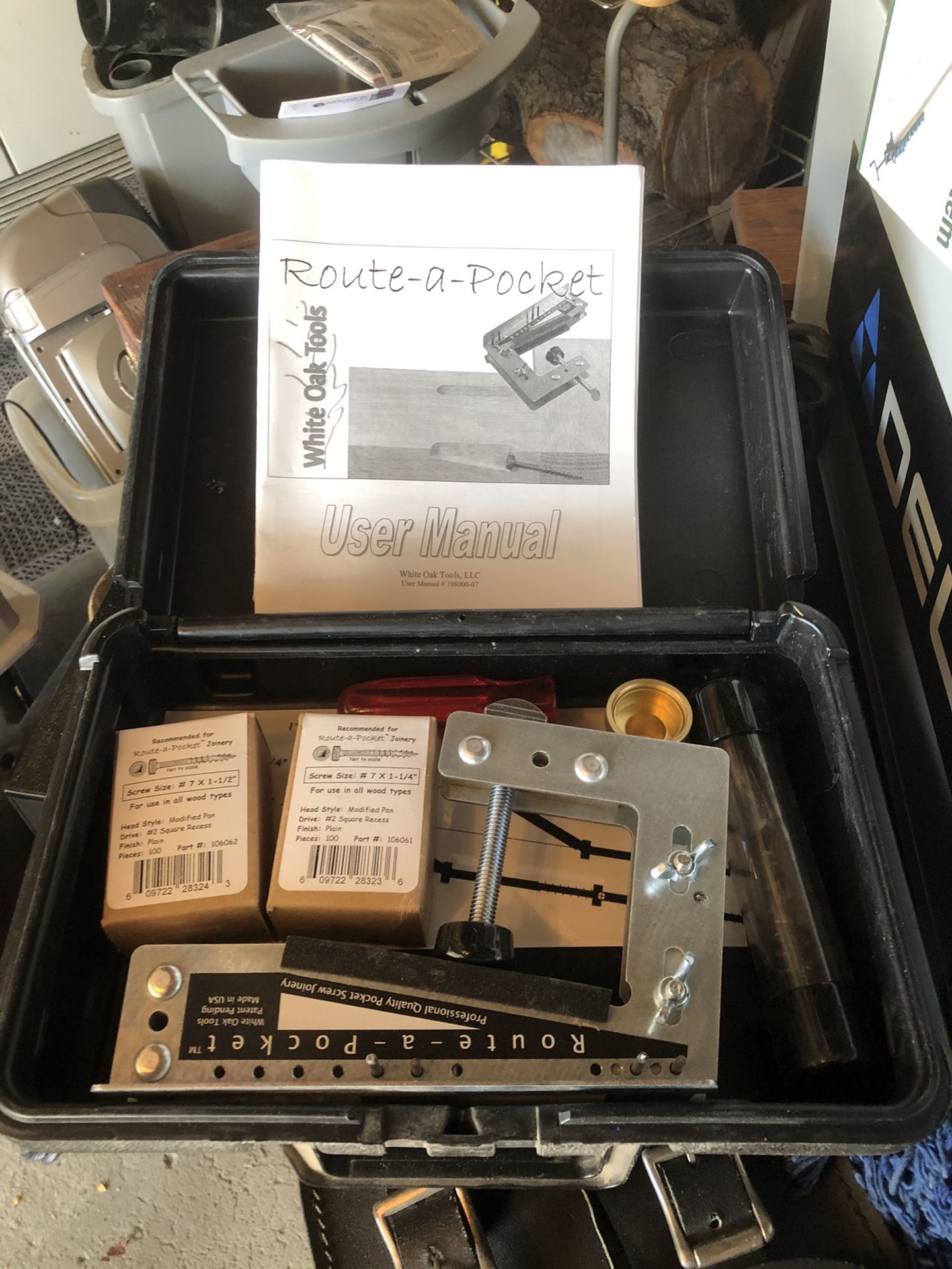 White Oak Tools-Route a Pocket. Never used, only opened to photograph. $90 plus shipping new, selling for $55