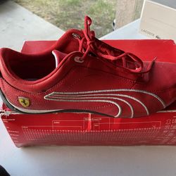 Red Ferrari Puma Shoes