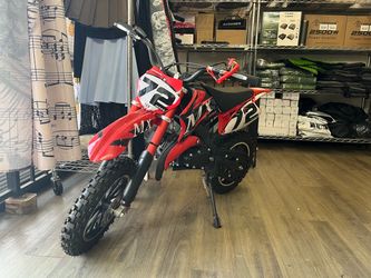 49cc gas powered dirt bike for kids, off road mini bikes