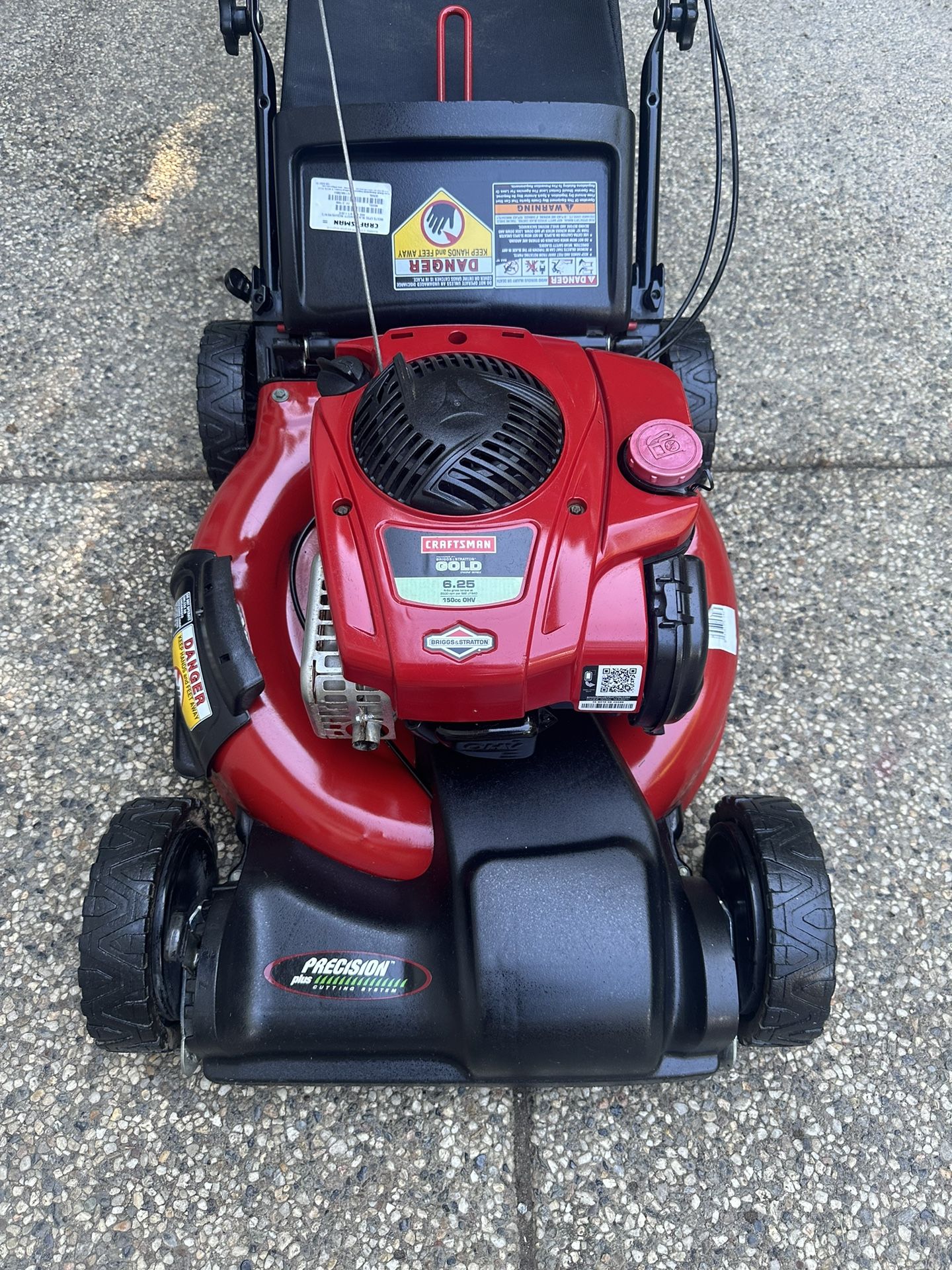 Craftsman briggs and stratton gold 6.25 150cc discount
