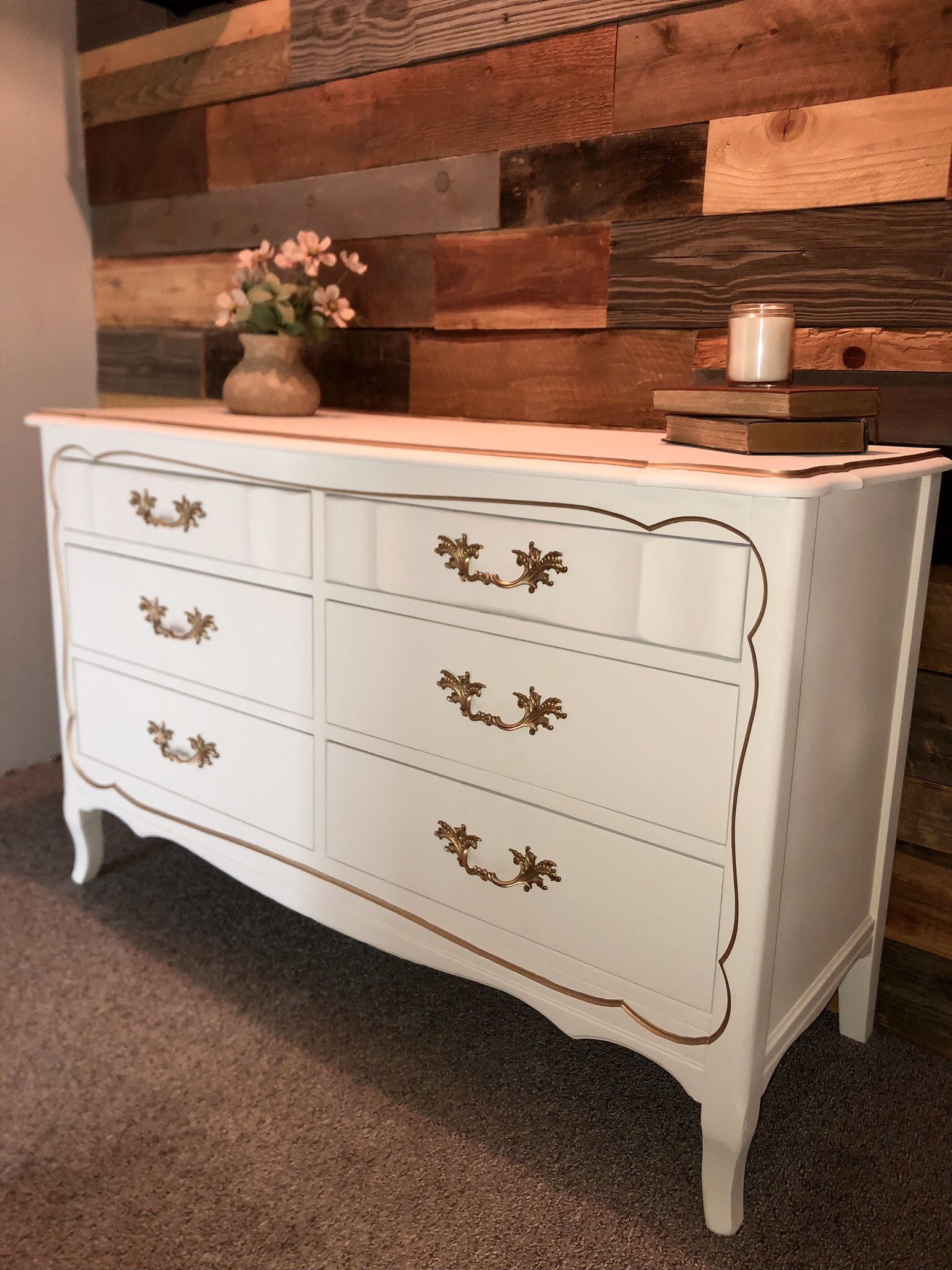 Vintage French Provincial Dresser