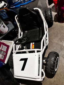 Track Seven 24V Electric Go-Kart + Charger – Like New