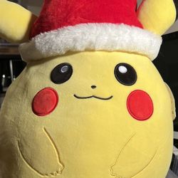 Pokémon Pikachu 14” Squishmellows Holiday Plush
