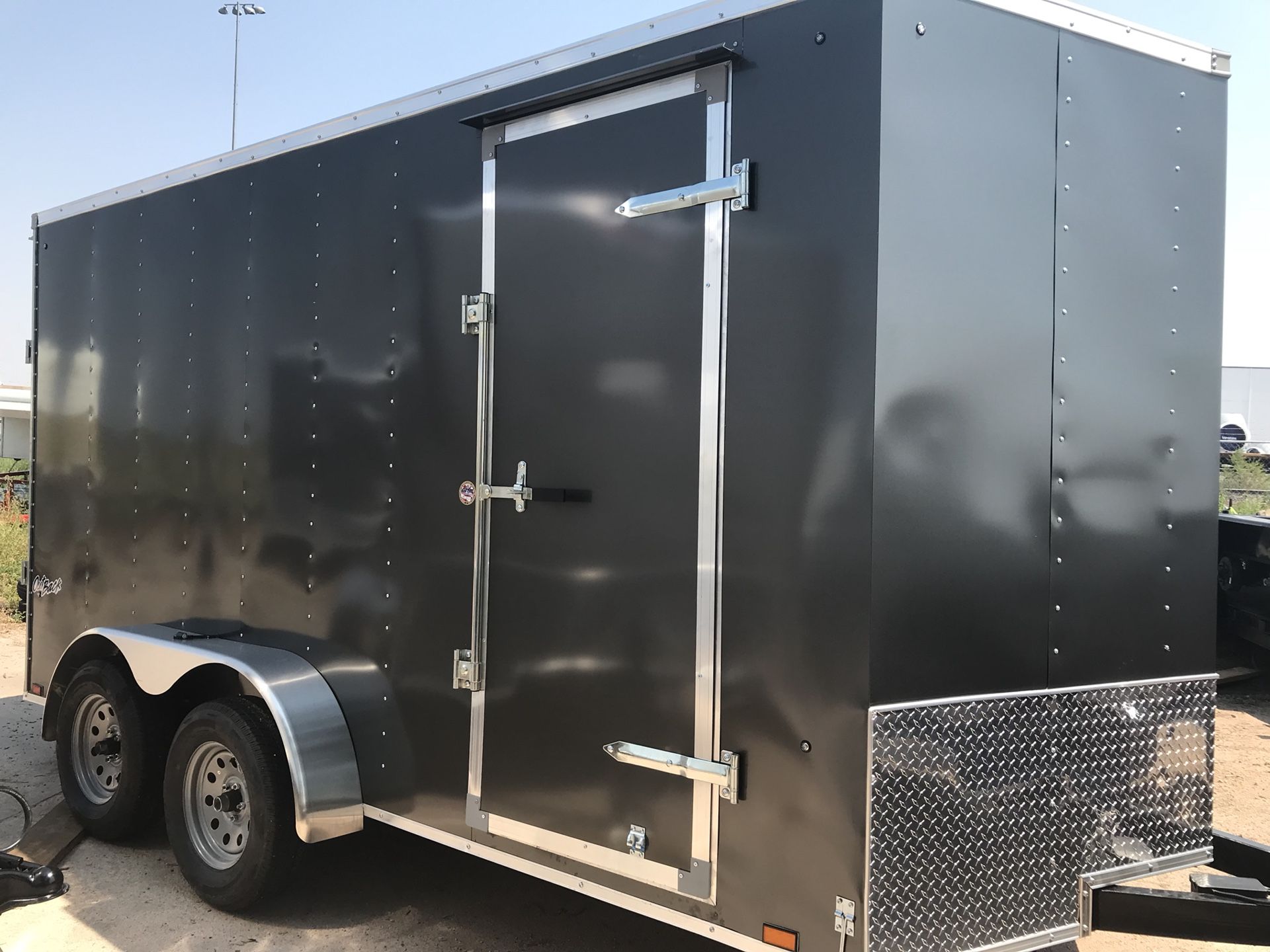 2019 7x14 Enclosed Pace American trailer. NEW!