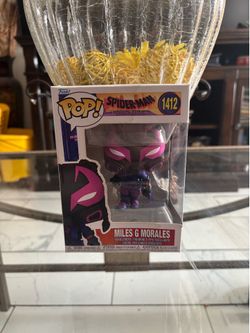 Funko Pop! Spider-Man Across the Spider-Verse: Miles G Morales #1412
