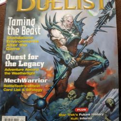 Vintage "Duelist" Magic Magazine. 8 Out Of 10