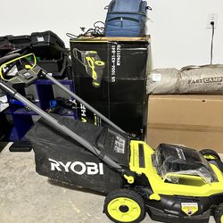 Lawn Mower with 6.0 Ah Battery and Charger