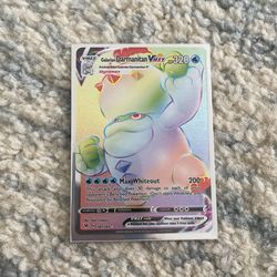 Galarian Darmanitan Vmax Rainbow Rare