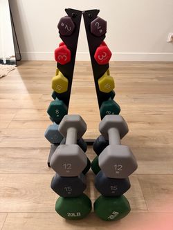 Workout dumbbells