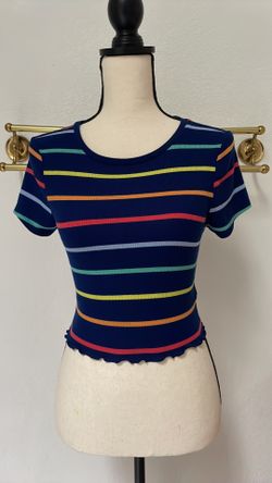 Multicolor Stripe Top