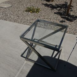 Small glass Desk 