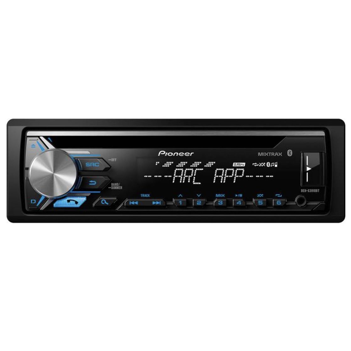 Pioneer DEH-X3910BT Bluetooth Car Radio CD Receiver With Cables