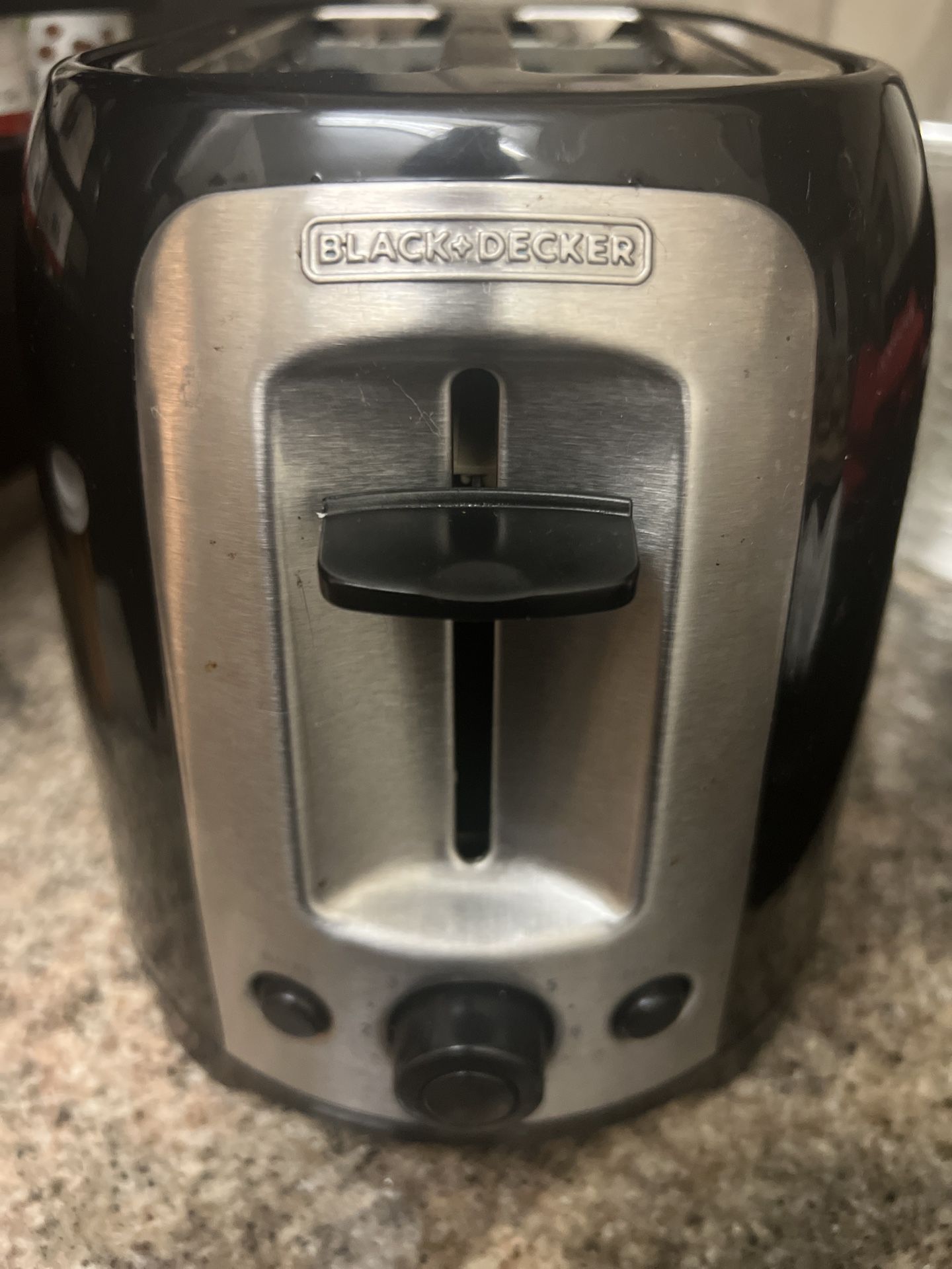 Black And Decked Toaster - Black 