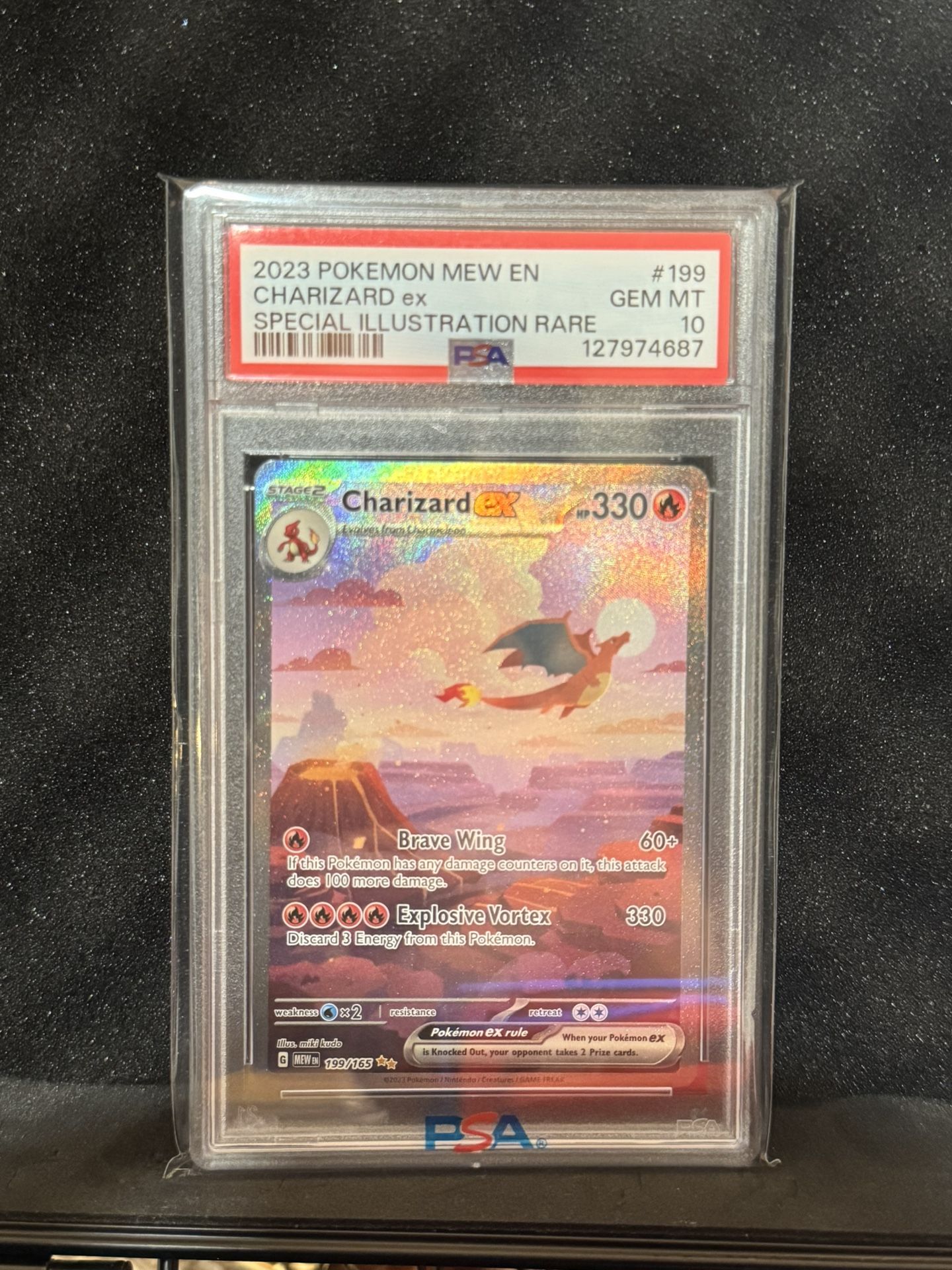 Charizard SIR 151 PSA 10