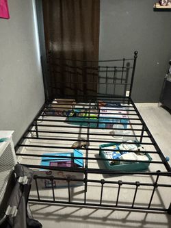 Queen bed frame