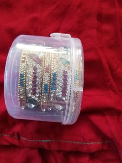 Indian gold plated bangles