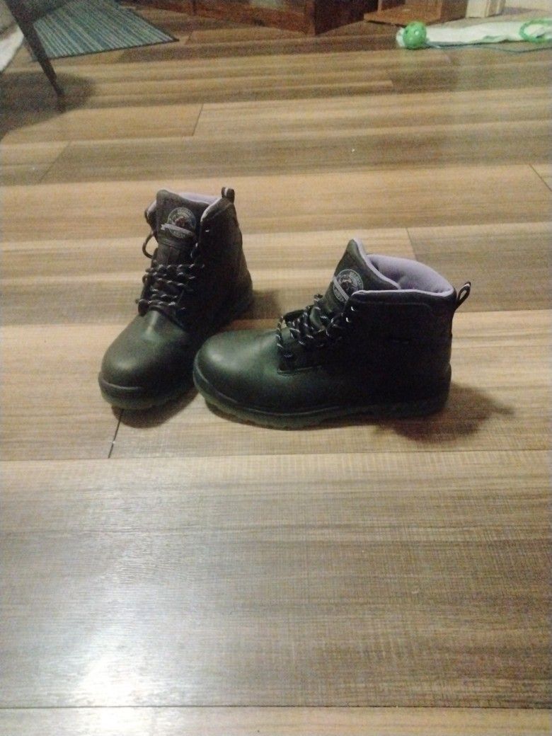 New Steel Toe Brahma Boots 8.5 Women