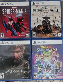 PS5 ASSORTED GAMES