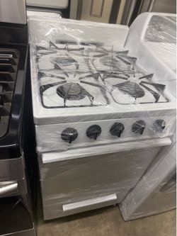 20”  w tiny gas range four burners