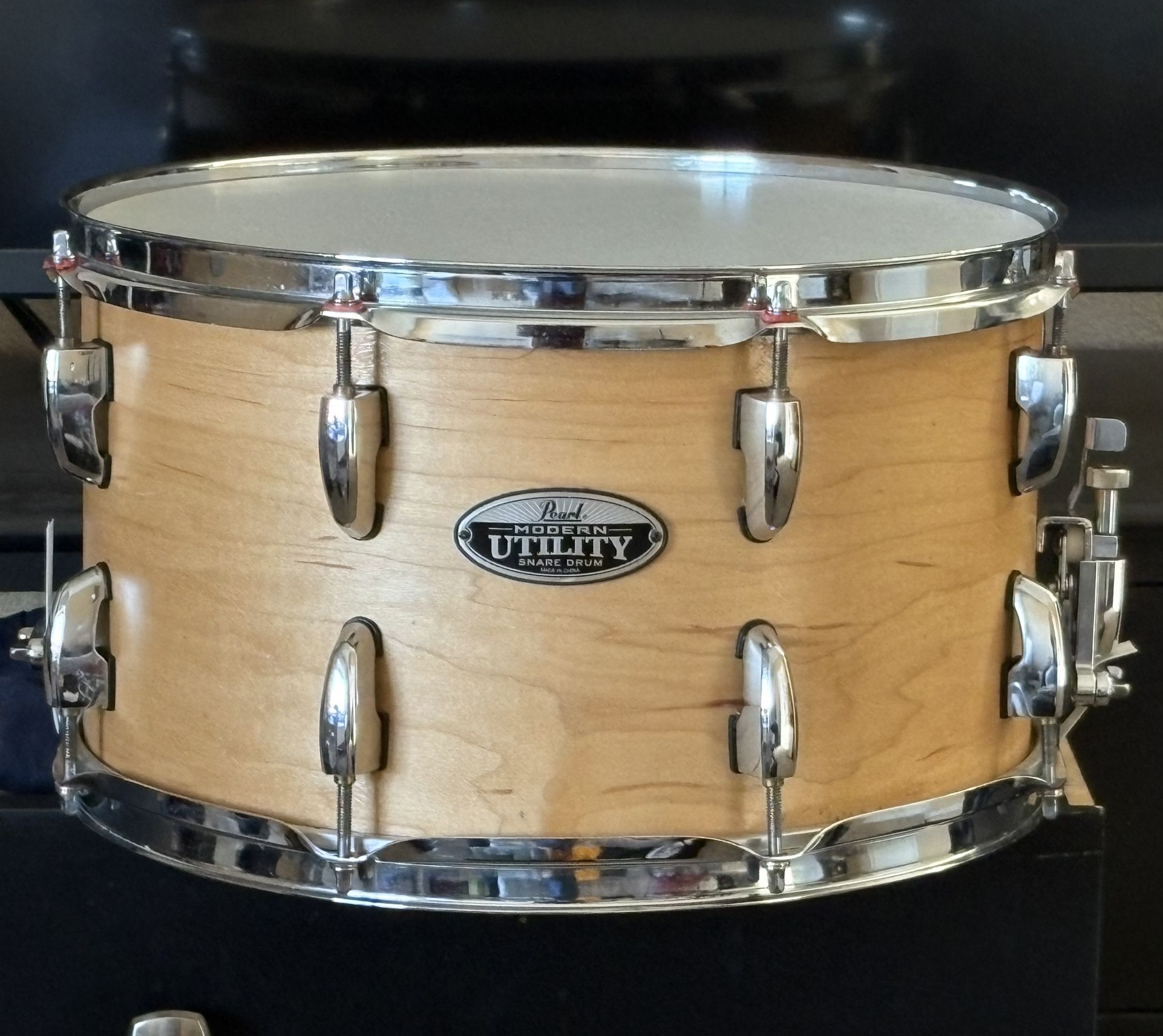 Pearl Modern Utility 14x8" Maple Snare Drum Matte Natural Maple Finish