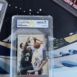 2003 Sports Illustrated for Kids #264 LeBron James Rookie Card WCG 10 grade