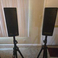 Powerwerks PW50 PA Pair W/ Stands