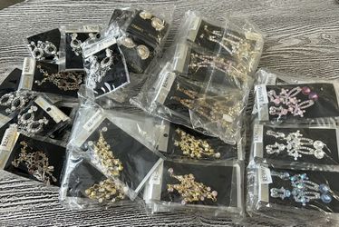 Wholesale Lot of Fashion Earrings- New- Low Price. $20 for whole lot.