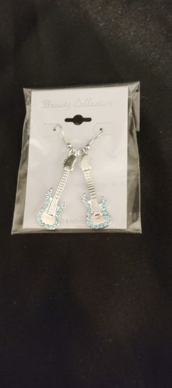 Guitar Earrings