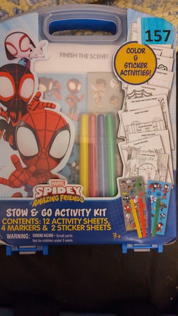Spiderman Spidey Activity Book