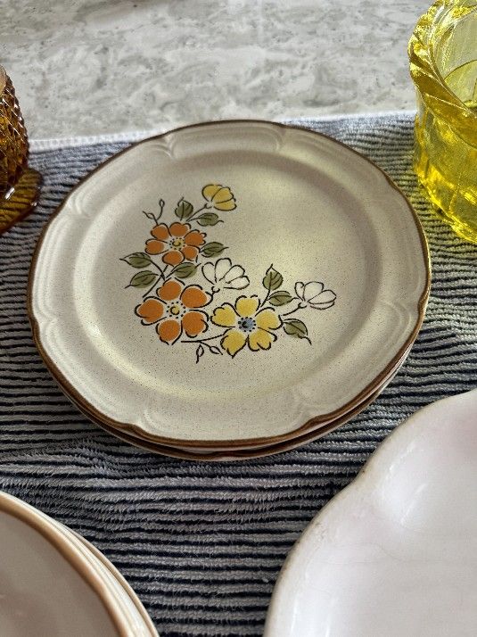 Vintage Baroque Hearthside Stoneware