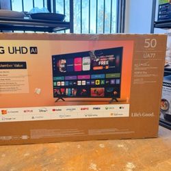 50UA77 50” Lg smart 4k led Uhd tv 