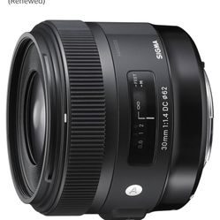 Sigma 30mm F1.4 Art DC HSM Lens for Canon - New