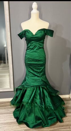 Emerald Green Mermaid Dress