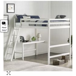Macy’s Loft Bed With Desk