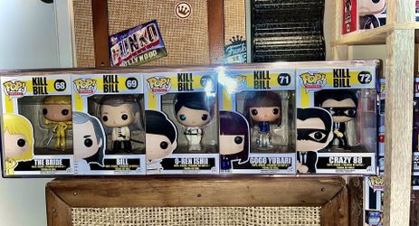 Funko Pop Kill Bill Vol. 1 Set